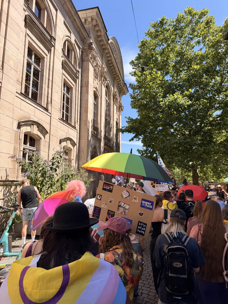 Unser Ortsverband auf dem CSD Fürth am 4. Juli 2026