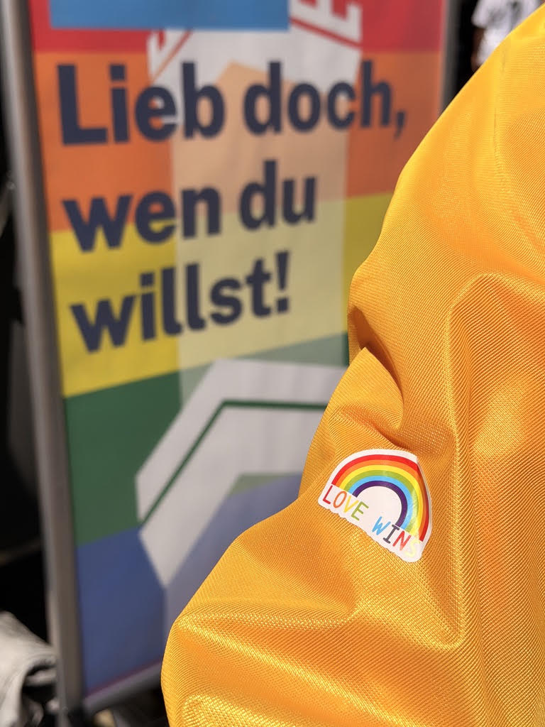 Unser Ortsverband auf dem CSD Fürth am 4. Juli 2026