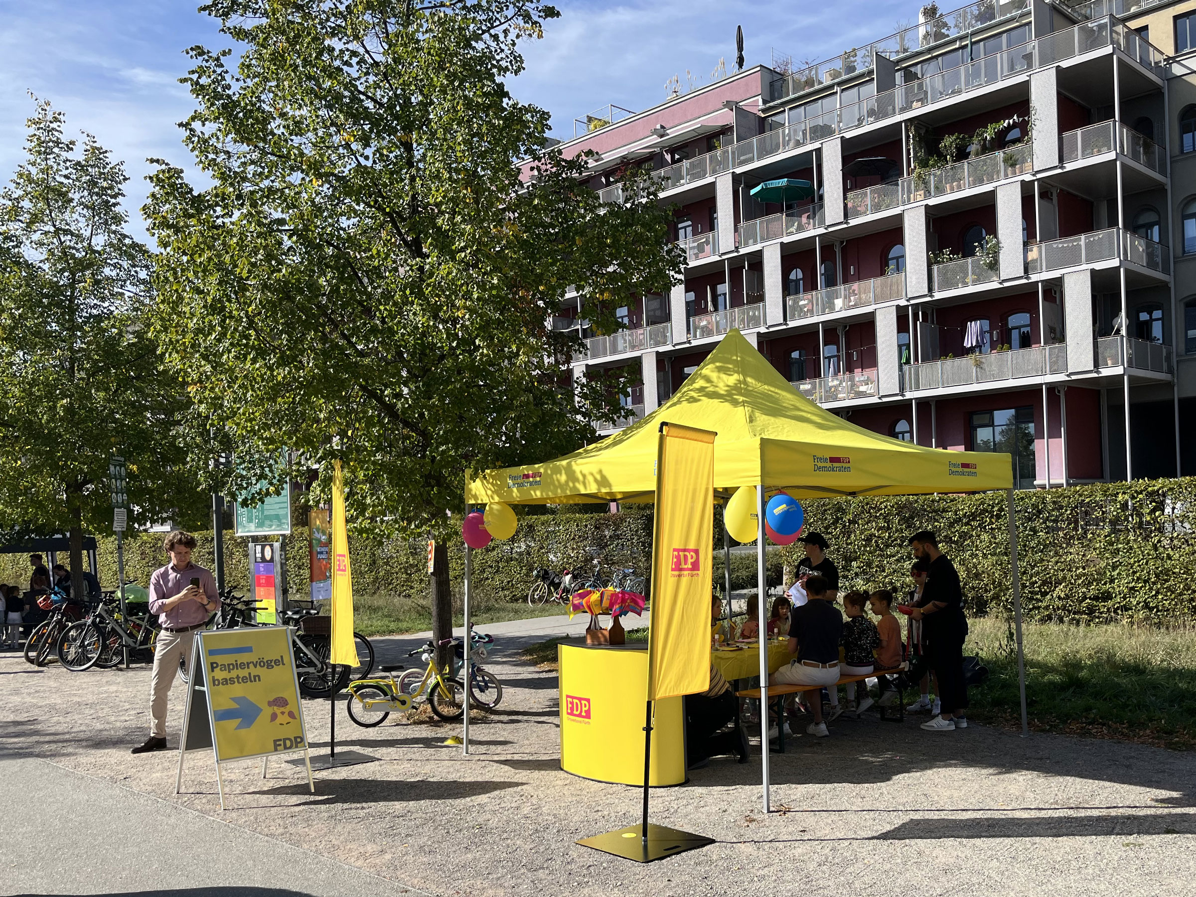 unser Stand für Kinder