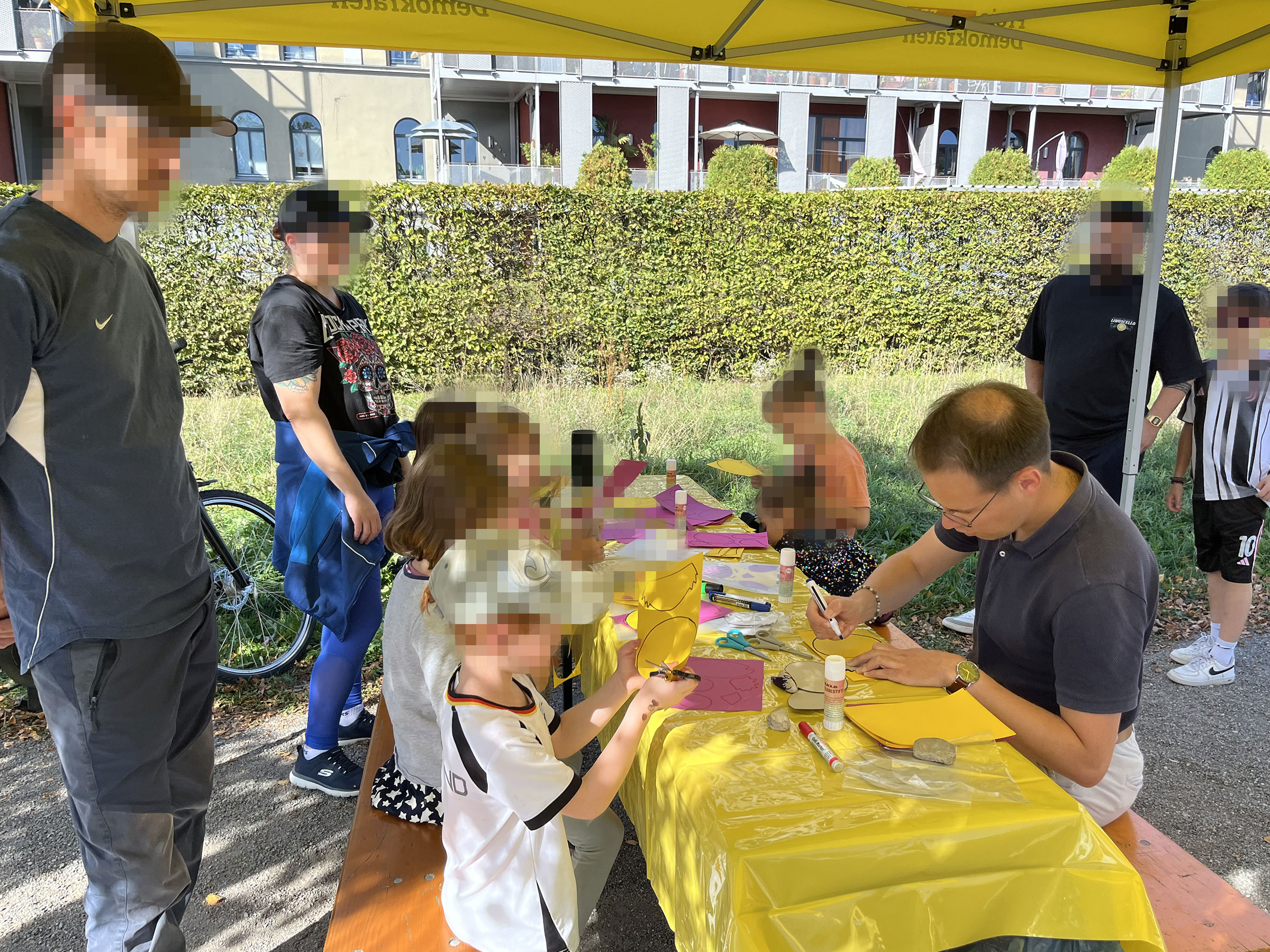 unser Stand für Kinder