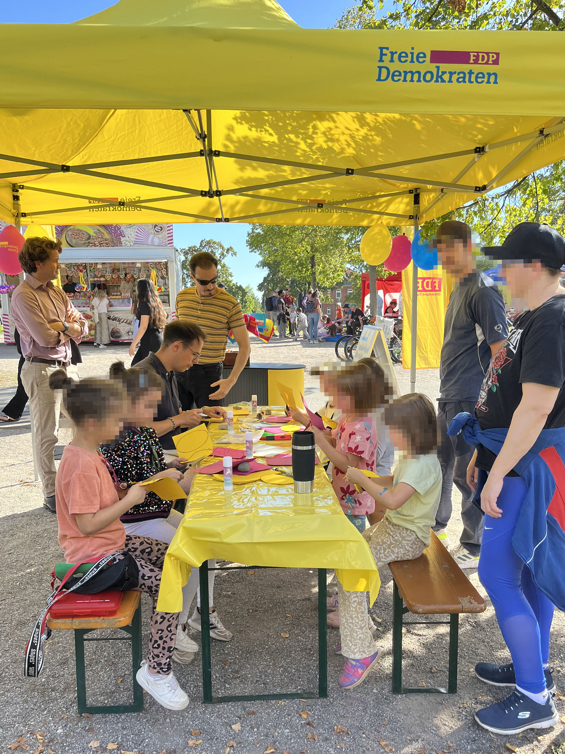 unser Stand für Kinder